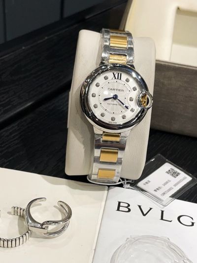 Cartier Mechanical Movement 316L Steel 33mm Sapphire Glass Watch